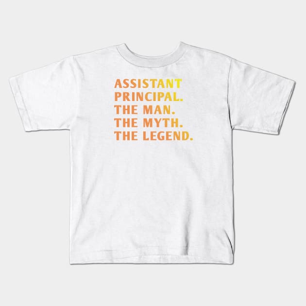 Assistant Principal Kids T-Shirt by BlackMeme94